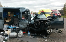 При столкновении микроавтобуса и «Тойоты» погиб водитель