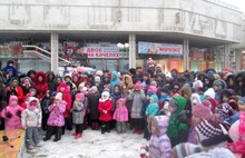 В Ярославле Дед Мороз зажег главную елку города