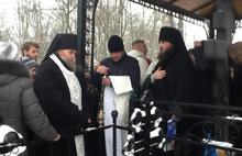 Два архиерея возглавили литургию в память архимандрита Павла Груздева