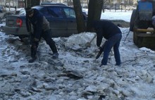 На уборку брагинских дворов брошено 343 дворника и 12 снегоуборочных машин