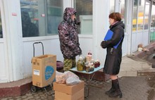 Около рынка Ленинского района прошел рейд по несанкционированной уличной торговле