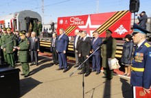 Агитпоезд «Армия Победы» прибыл в Ярославль