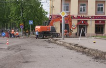 В центре Ярославля продолжается ремонт дорог