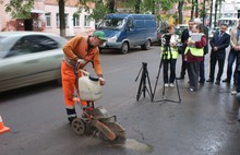 В Ярославле комиссия оценила качество ремонта проспекта Ленина