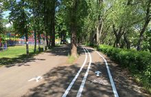 В парке на острове «Даманский» открылись велодорожка и прокат велосипедов
