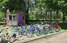 В парке на острове «Даманский» открылись велодорожка и прокат велосипедов