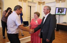 В Ярославле девять семейных пар получили медаль «За любовь и верность»