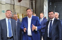 Александр Беглов и Дмитрий Миронов оценили работу промышленных предприятий Рыбинска