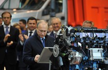 Владимир Путин открыл в Ярославле производство газовых двигателей по стандарту «Евро-5»