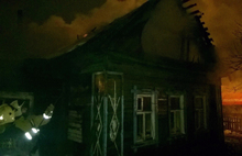 В Ярославле горел частный жилой дом
