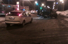 В Ярославле столкнулись автомобиль и маневровый тепловоз