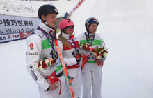 Ярославна завоевала бронзу на этапе Кубка мира по фристайлу