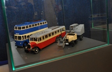В правительстве Ярославской области открылась выставка моделей транспорта времен СССР