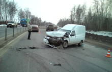 В Ростовском районе столкнулись четыре автомобиля