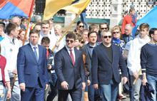 Около семи тысяч ярославцев приняли участие в первомайском шествии