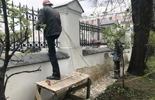 В Ярославле начали восстанавливать ограду Губернаторского дома