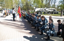 На территории Ярославского музея боевой славы прошел Марш кадетов