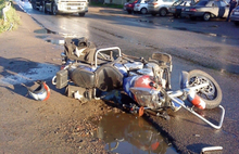 В Ярославской области мотоциклист сбил пешехода