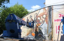 В Ярославле граффити расскажет о безопасном использовании электричества