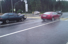 В Ярославской области на федеральной трассе столкнулись две легковушки