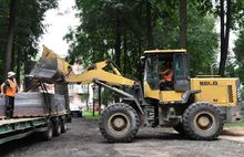 Продолжается благоустройство Бутусовского парка в Ярославле