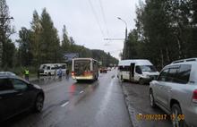 В Ярославле столкнулись два автобуса