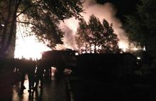 Ночью в Ярославле сгорело два расселенных дома