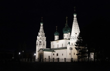 В Ярославле в тестовом режиме заработала подсветка у храма Ильи Пророка