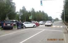 В Ярославле произошло ДТП с четырьмя машинами и четырьмя пострадавшими