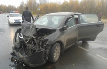 На окружной дороге в Рыбинске столкнулись две иномарки