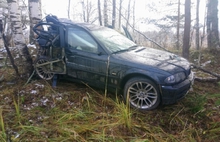 В Ярославской области автомобиль «БМВ» столкнулся с грузовиком