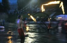 В Ярославле в День города разгулялась огненная стихия. Фоторепортаж