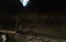 В Ярославской области загорелся пассажирский автобус 
