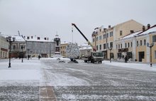 В Ярославской области установили самую большую в России поющую снежинку