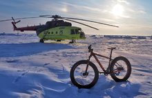 Ярославец на велосипеде совершил самое быстрое кругосветное путешествие на Северном Полюсе: фото
