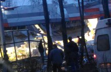 В Рыбинске во время урагана снесло крышу супермаркета