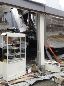 Причиной обрушения крыши в магазине Рыбинска мог стать засор водостока