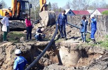 Водопровод в Рыбинске ремонтируют бестраншейным способом, используя трубный разрушитель