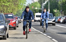 А велосипедисты ярославской мэрия хвастаются!