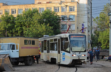 В Ярославле закончен ремонт трамвайного переезда на пересечении проспекта Октября и улицы Чкалова