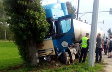 Три женщины пострадали в аварии с бензовозом в Ярославле