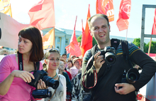Митинг оппозиции в Ярославле собрал журналистов, писателей и поэтов. Фото