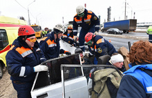 Масштабные учения в Ярославле: ДТП с автобусом, десять погибших, горящие нефтепродукты   