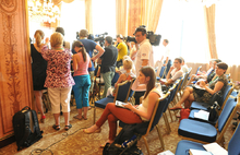 В Ярославле вопросы журналистов были интереснее ответов Михаила Прохорова. Фото. Видео