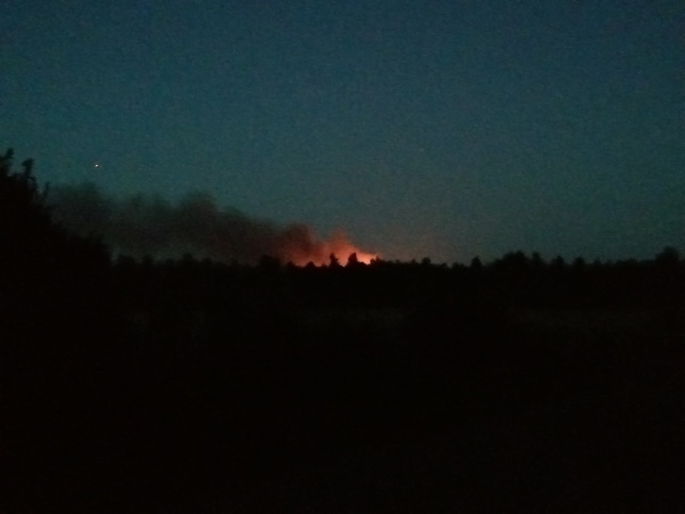 В Ярославской области загорелся мусорный полигон