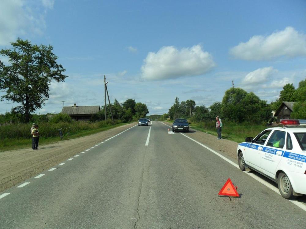 В Ярославской области водитель «Рено» сбил велосипедиста