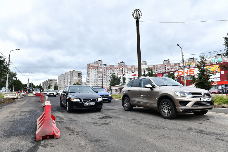 В Ярославле возобновили движение по перекрытому в январе проспекту Машиностроителей