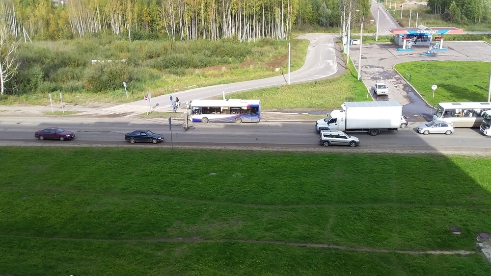 Два пассажира автобуса пострадали в ДТП в Ярославле