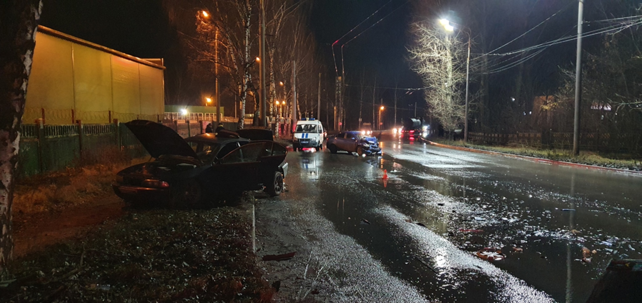 В вечернем ДТП в Ярославле пострадали пять человек