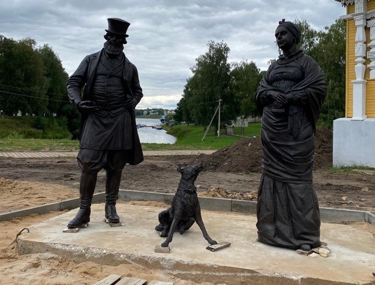 В Угличе установят памятник горожанам и собаке Серко